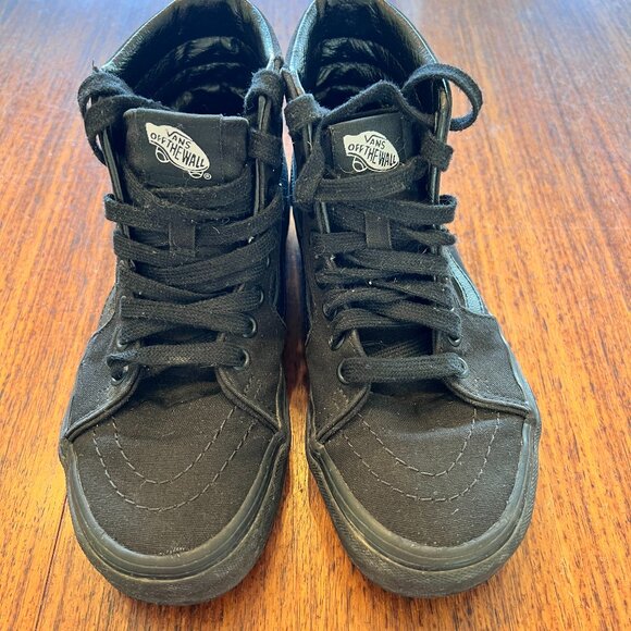 Vans Black High Tops - Picture 2 of 8